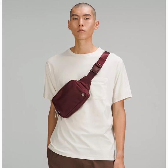 NWT Lululemon Everywhere Belt Bag Large “Red Merlot” - Picture 8 of 11